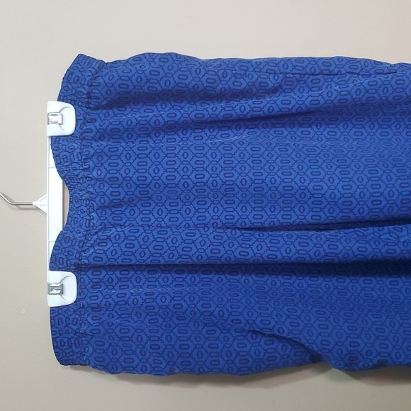 Joe Fresh Blue And Black Patterned Pants Size Large - Picture 2 of 6